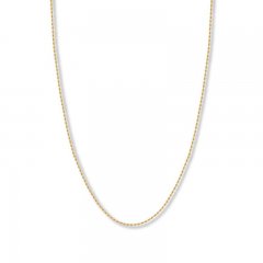 20" Textured Rope Chain 14K Yellow Gold Appx. 1.56mm