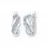 Diamond Earrings 1/15 ct tw Round-cut Sterling Silver