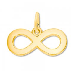 Infinity Charm 14K Yellow Gold