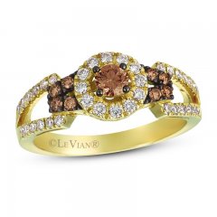 Le Vian Diamond Ring 5/8 ct tw 14K Honey Gold