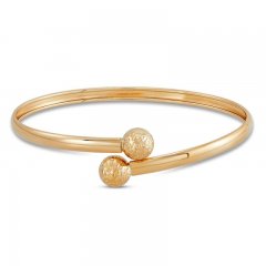 Flexible Bangle 10K Yellow Gold