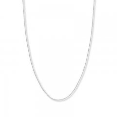 22" Textured Rope Chain 14K White Gold Appx. 1.05mm