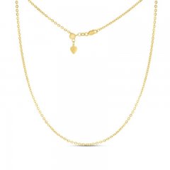 Chain Necklace 14K Yellow Gold 22"