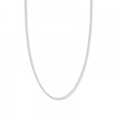 18" Rolo Chain Necklace 14K White Gold Appx. 1.82mm