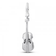 Cello Charm Sterling Silver