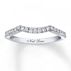 Neil Lane Wedding Band 1/4 ct tw Diamonds 14K White Gold