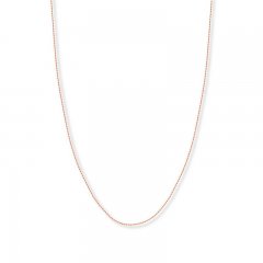 18" Textured Rope Chain 14K Rose Gold Appx. 1.05mm