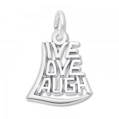 Live Love Laugh Charm Sterling Silver