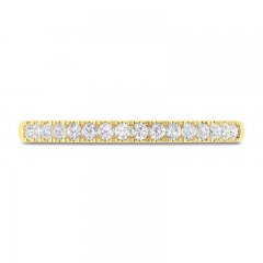 Diamond Wedding Band 1/5 ct tw Round-cut 14K Yellow Gold