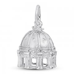 St. Peter's Basilica Sterling Silver Charm