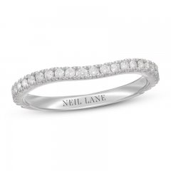 Neil Lane Diamond Wedding Band 1/3 ct tw Round-cut 14K White Gold