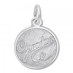 Grandma Charm Sterling Silver