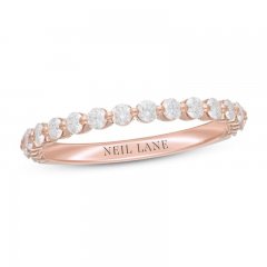 Neil Lane Premiere Diamond Band 1/2 ct tw Round 14K Rose Gold