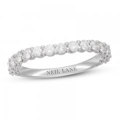 Neil Lane Diamond Bridal Set 3/4 ct tw Round-cut 14K White Gold