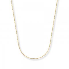 Mariner Chain Necklace 14K Yellow Gold 16" Length