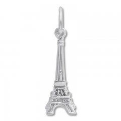 Eiffel Tower Charm Sterling Silver