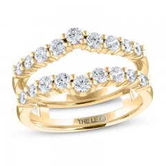 Leo Diamond Enhancer Band 1 ct tw Round-cut 14K Yellow Gold