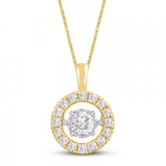 Unstoppable Love Diamond Necklace 1 ct tw 14K Yellow Gold 19"