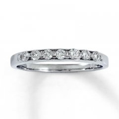 Previously Owned Diamond Band 1/4 ct tw 14K White Gold