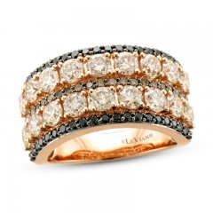 Le Vian Creme Brulee Diamond Ring 14K Strawberry Gold