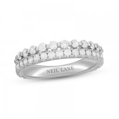 Neil Lane Diamond Anniversary Band 1 ct tw Round-cut 14K White Gold