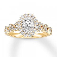 Neil Lane Bridal Diamond Ring 1-1/6 cts tw 14K Yellow Gold