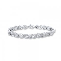 Previously Owned Diamond Bracelet 1/4 carat tw Sterling Silver