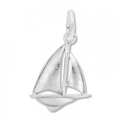 Sailboat Charm Sterling Silver