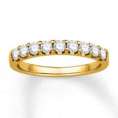 Diamond Anniversary Band 1 ct tw Round-cut 14K Yellow Gold