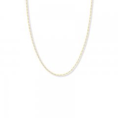 13" Adj. Children's Figaro Chain 14K Yellow Gold Appx 1.28mm