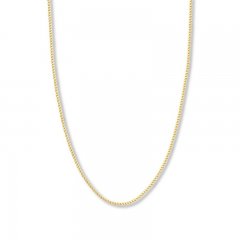 18" Curb Chain 14K Yellow Gold Appx. 3.7mm