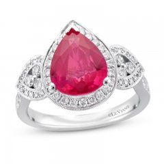 Le Vian Couture Ruby Ring 5/8 ct tw Diamonds 18K Vanilla Gold