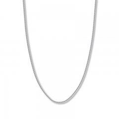 22" Rope Chain 14K White Gold Appx. 2.3mm