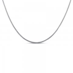 Box Chain Sterling Silver 24" Length