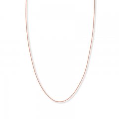 18" Snake Chain 14K Rose Gold Appx. 1mm