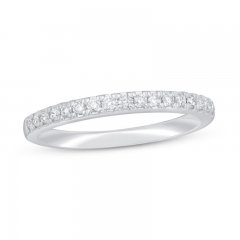 Lab-Created Diamonds by KAY Wedding Band 1/5 ct tw 14K White Gold