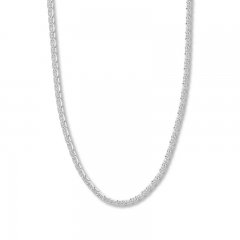 20" Mariner Chain 14K White Gold Appx. 4.4mm