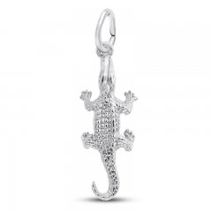 Alligator Charm Sterling Silver