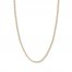 16" Textured Rope Chain 14K Yellow Gold Appx. 2.15mm