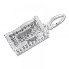 Parthenon Charm Sterling Silver