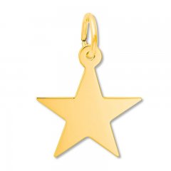 Star Charm 14K Yellow Gold