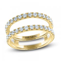 THE LEO Diamond Enhancer Band 1 ct tw Round-cut 14K Yellow Gold