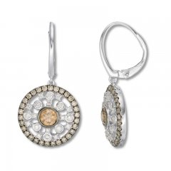 Le Vian Light Brown Diamond Earrings 1-1/2 carats tw 14K Gold