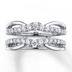 Previously Owned Leo Diamond Ring 3/4 ct tw 14K White Gold