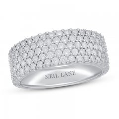 Neil Lane Diamond Anniversary Ring 1-1/2 ct tw 14K White Gold