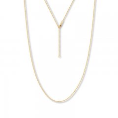 16" Adjustable Rope Chain 14K Yellow Gold Appx. 1.55mm