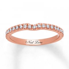 Neil Lane Wedding Band 1/5 ct tw Diamonds 14K Rose Gold