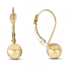 Drop Earrings 14K Yellow Gold