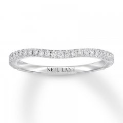 Neil Lane Diamond Wedding Band 1/5 ct tw 14K White Gold