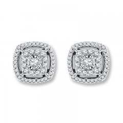 Previously Owned Diamond Earrings 1/4 ct tw 10K Gold